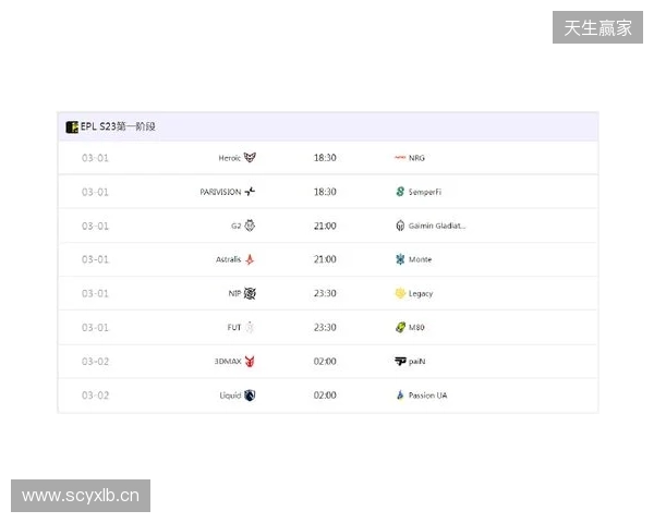 EPL S23揭幕战：Senzu首秀对阵Liquid，3DMAX迎战paiN